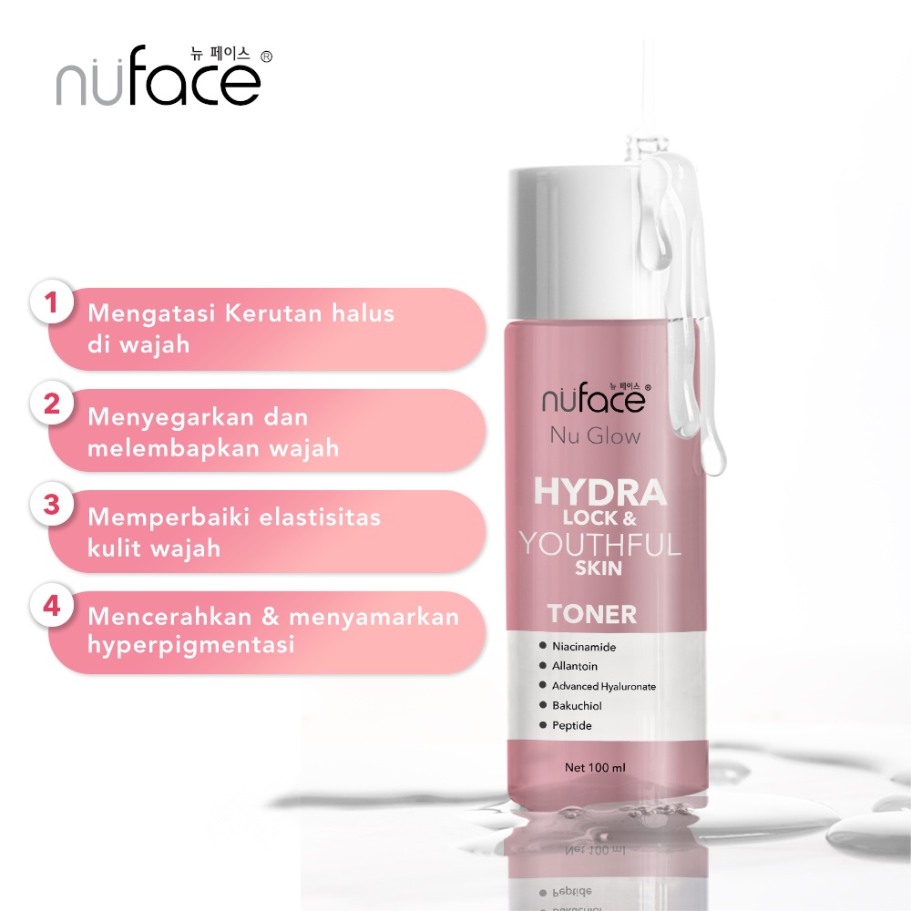 Nuface Nu Glow Hydra Lock &amp; Youthful Skin Toner