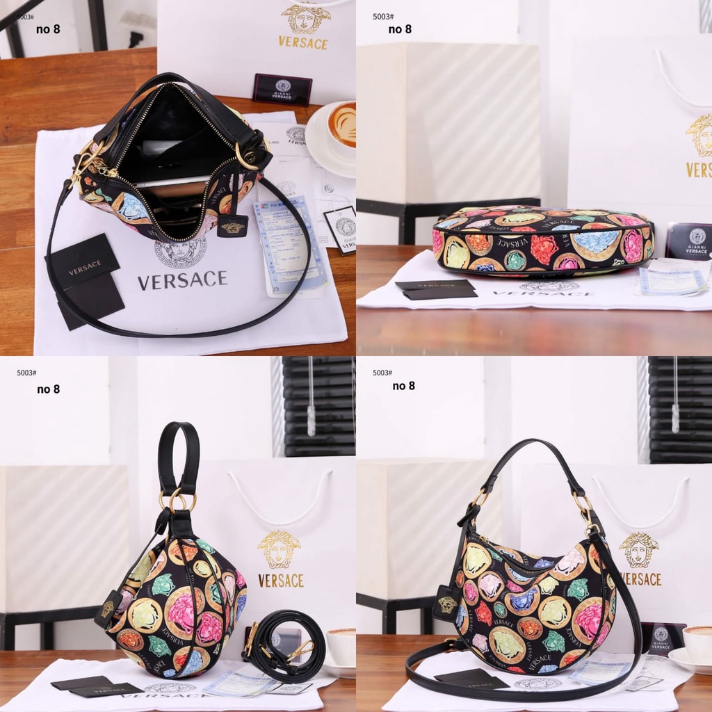 VC Print Hobo Bag V-5003#