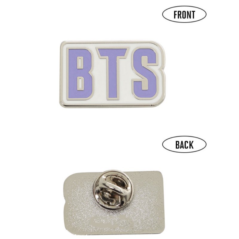 Bros Logo Kpop Bts Bahan Metal