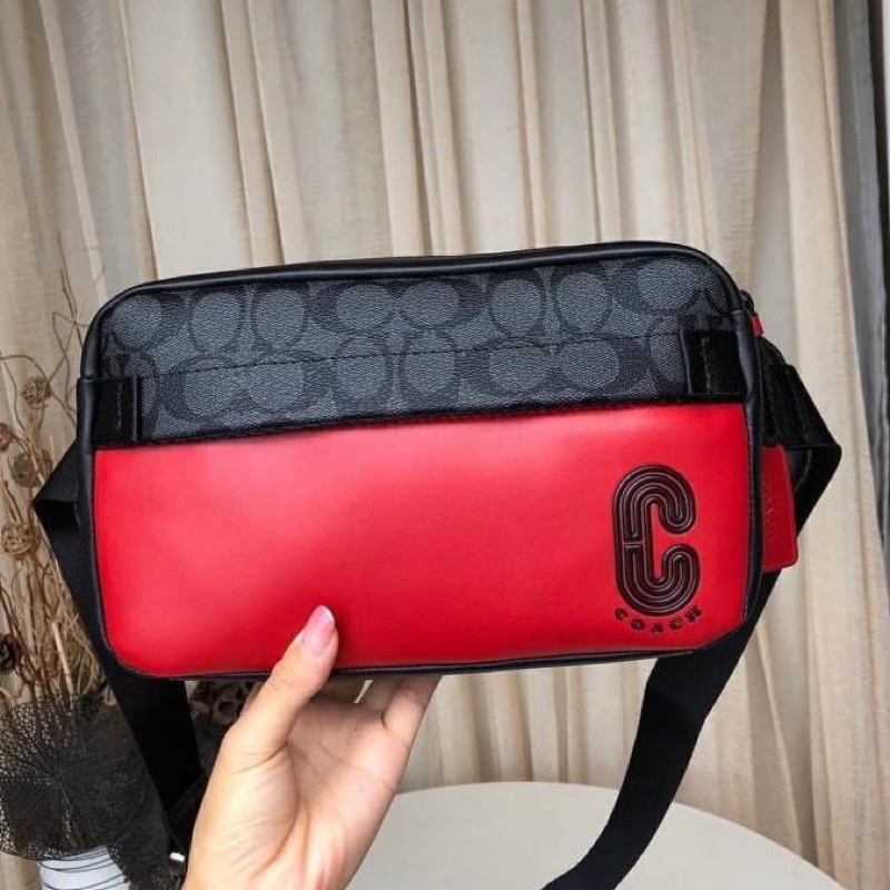 Coach Edge Belt Bag Red