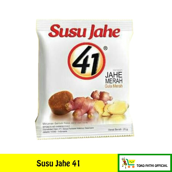 

Susu Jahe 41 ( membantu meningkatkan imun tubuh dan menghangatkan badan )