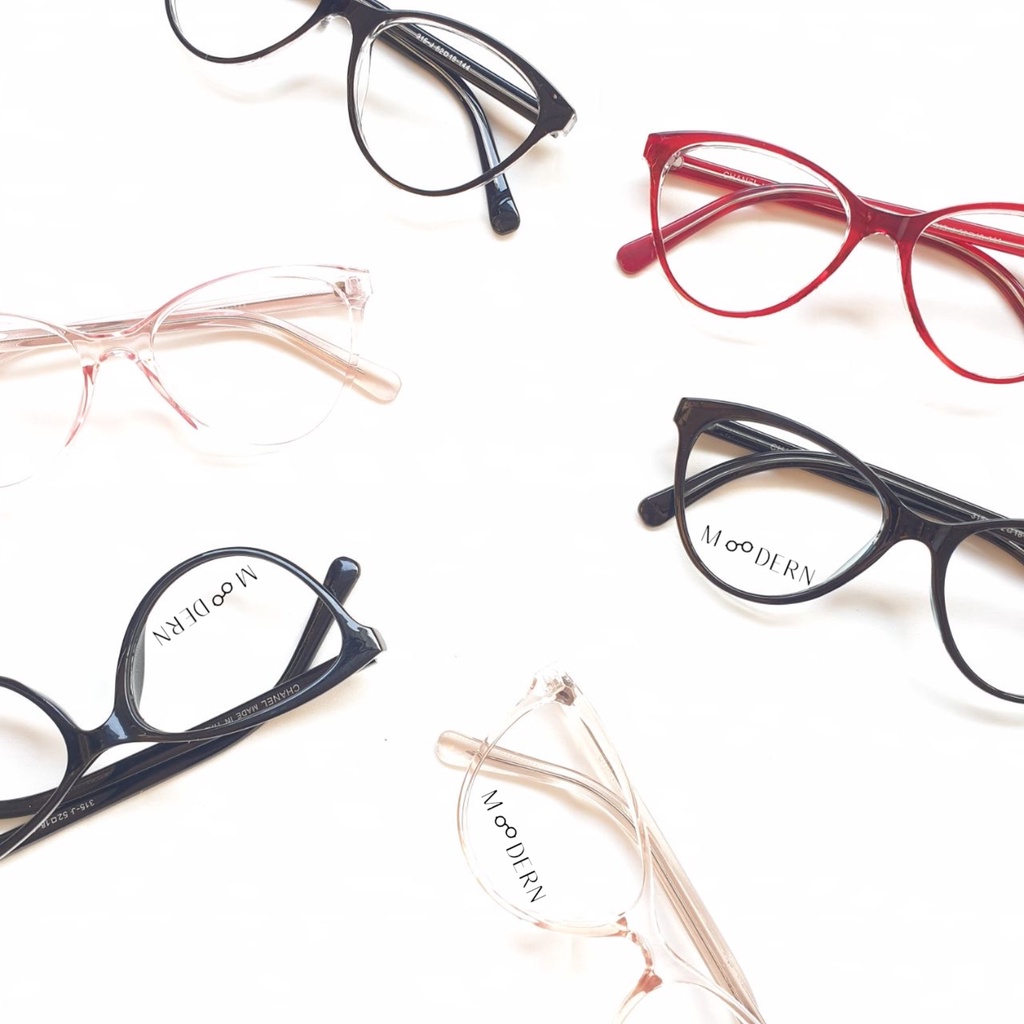 𝐌𝐨𝐨𝐝𝐞𝐫𝐧 - Frame Kacamata M315 Perempuan