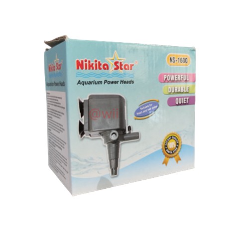 NIKITA STAR NS 1600 NS1600 Power Head Mesin Pompa Aquarium Aquascape