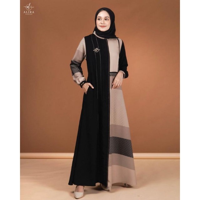 ALIKA DRESS BY ALIRA FASHION GAMIS TERBARU ABAYA ORIGINAL