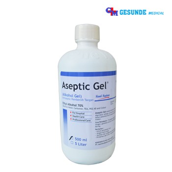 Aseptic Gel Hand Sanitizer 500ml Refill Onemed/Aseptic Cair Hand Sanitizer 500ml Refill Onemed