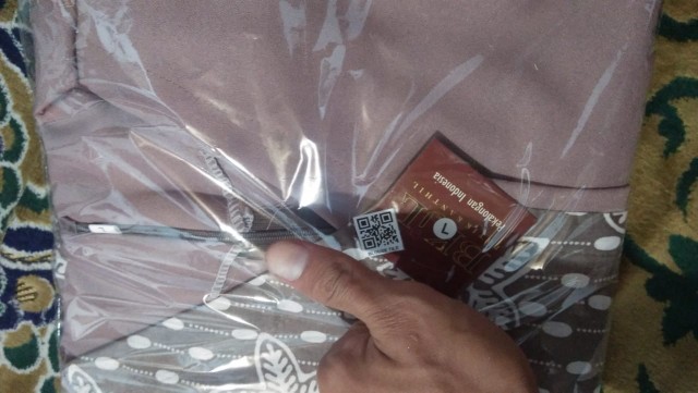 Tey-17 Batik Wanita Asj Sa Hrb026 Kenongo Kemeja Tosca Pendek