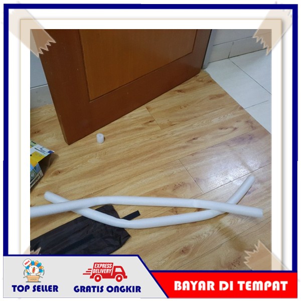 Twin Draft Guard Penahan Udara Pintu Karet Alat Bantalan Penahan Debu Bawah Pintu Rumah Otomatis