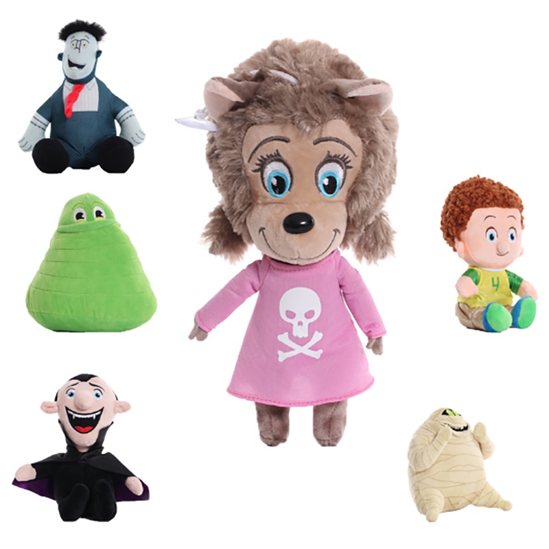 20cm Boneka Hotel Transylvania 2 Plush Toy Dracula Dennis Frank Murray Stuffed Doll Gift Mainan