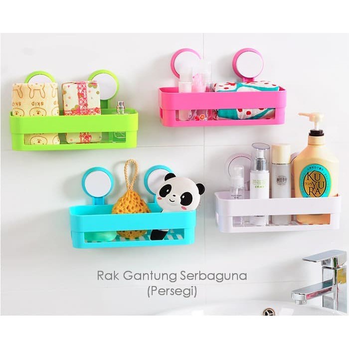 Tempat Peralatan Mandi Gantung Dinding Kamar Mandi