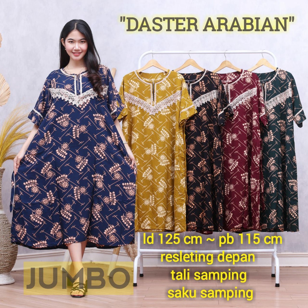 PROMO !! DASTER RENDA JUMBO || DASTER ARABIAN RENDA JUMBO BEST SELLER TERMURAH RAYON GRADE A TEBAL