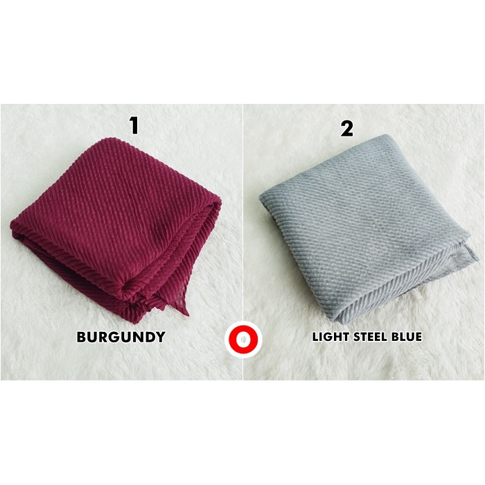 PASHMINA PLISKET WAFFLE IMPORT KUALITAS PREMIUM PRISKET HIJAB P282C