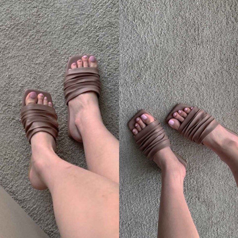 BOOKED Pixfootwear x Honeykwk Namu Mauve Sandal