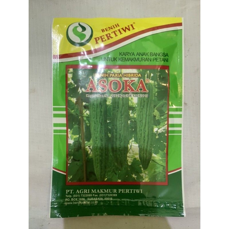 BENIH-BIBIT PARE/PARIA ASOKA PERTIWI 10 GRAM
