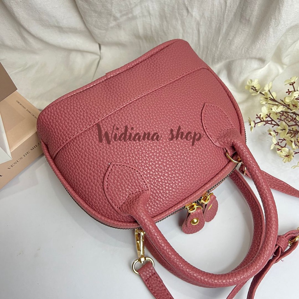 Tas wanita widiana selempang Erma Kulit jeruk sintetis