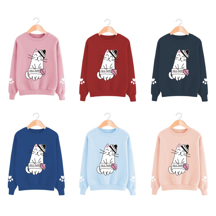 Bess - Sweater Murah Wanita / Sweater Lengan Panjang ALL DAY