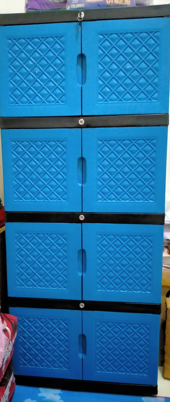 Lemari Pakaian / Lemari Plastik / Laci Plastik / Lemari Susun 4