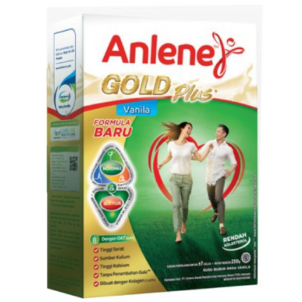 

ANLENE GOLD PLUS VANILA 250 GR