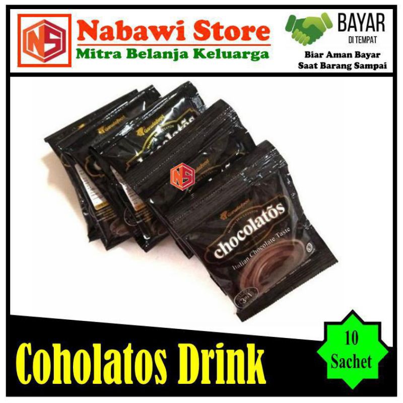 

Nabawi Store. Chocolatos Drink 10 Sachet