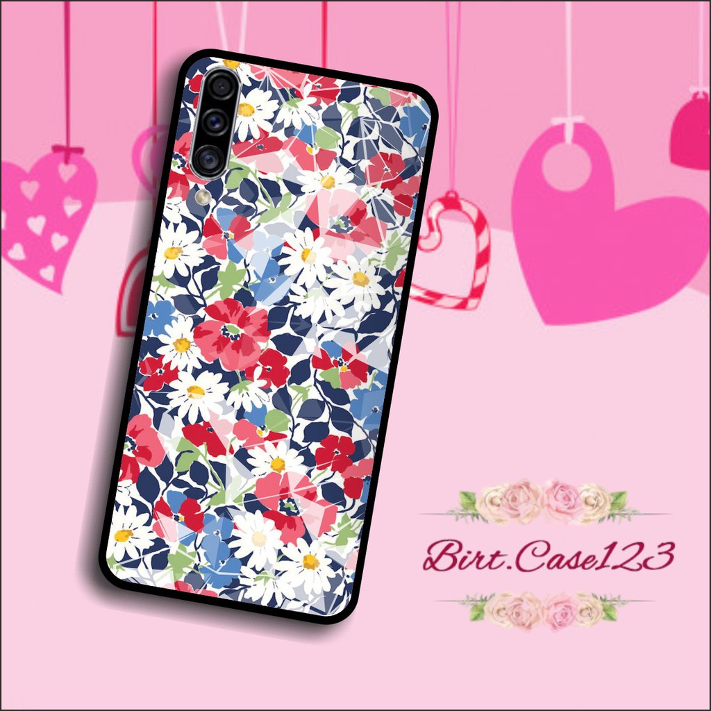 softcase diamond gambar FLOWER Vivo Y91 Y17 Y12 Y15 Y93 Y95 Y81 Y83 Y71 Y53 V5 V7 Y30 Y50 V17 BC252