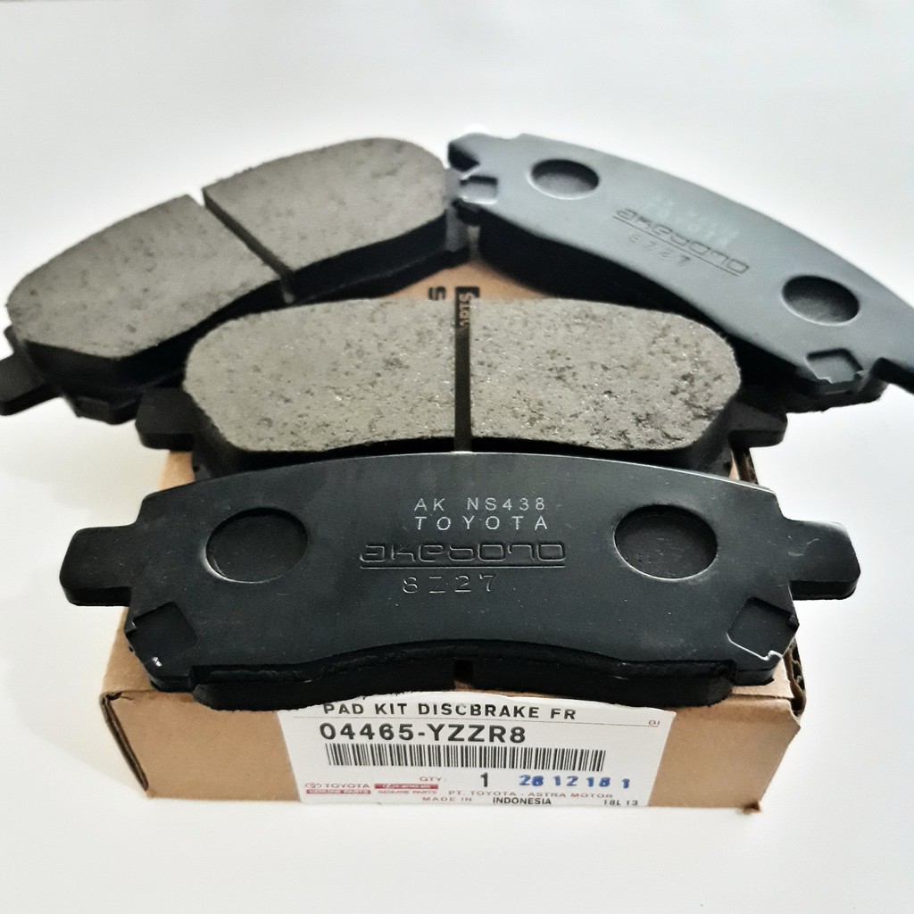 ORI BRAKE PAD - KAMPAS REM DEPAN AVANZA / RUSH / XENIA / TARUNA / TERIOS - YZZR8