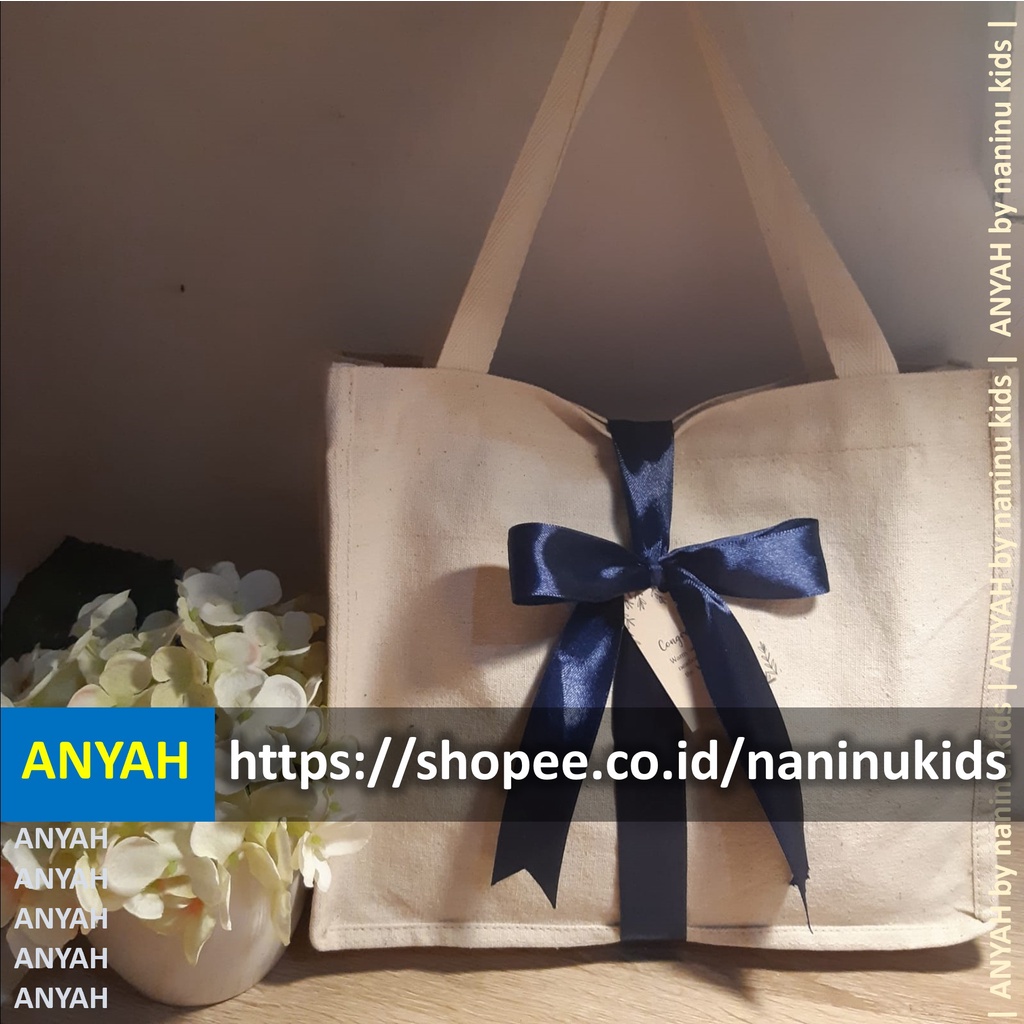 

UPGRADE TAS KANVAS (tidak dijual satuan, hanya untuk pilihan kemasan pada anyah - naninu kids)