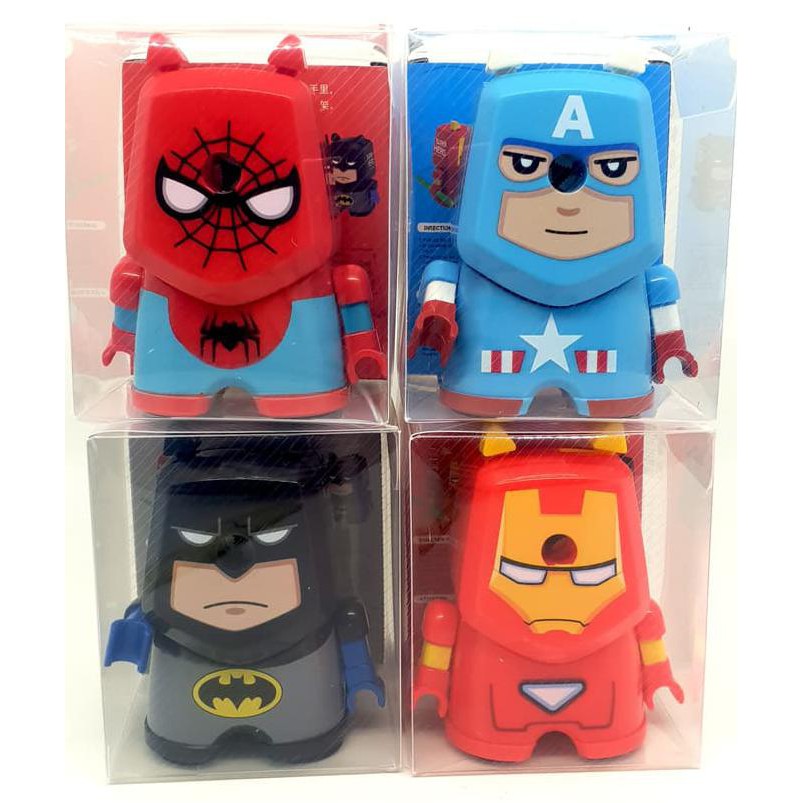 

PROMO Rautan putar superhero serutan pensil DR480