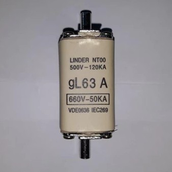 NH Fuse Linder NT00 16,20,25,32,35,40,50,63,80,100,125,160 Ampere