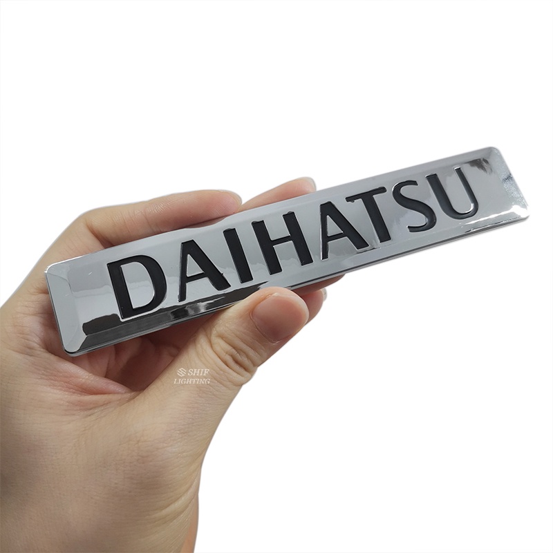 1pc Stiker Emblem Logo Daihatsu Bahan Abs Untuk Mobil