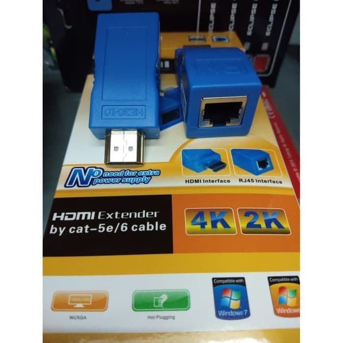 HDMI EXTENDER 30M OVER BY UTP CAT5E-CAT6