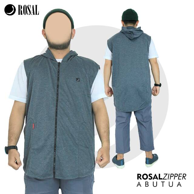 Rosal Zipper ( Rompi sholat hoodie full Zipper )