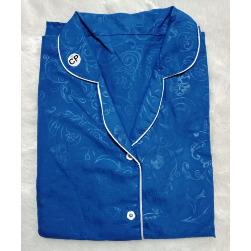 LoverFashion Cp Piyama ABG Embos& karakter-Biru