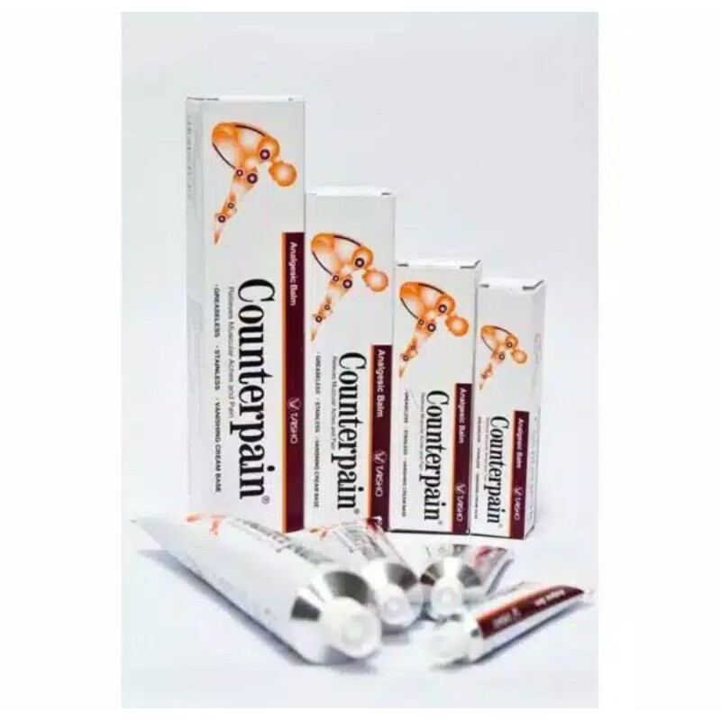 counterpain cream / Counterpain 30gr / Encok / Keseleo / Memar / Nyeri Otot / Nyeri Sendi 15g/30g/60