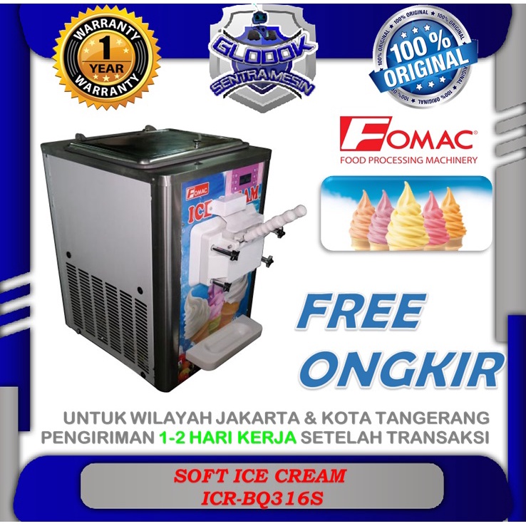 MESIN ES KRIM / ICR-BQ316S FOMAC