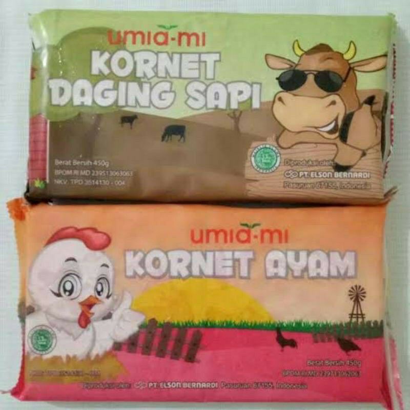 

Umiami Kornet Ayam / Sapi 450gr / Frozen Food