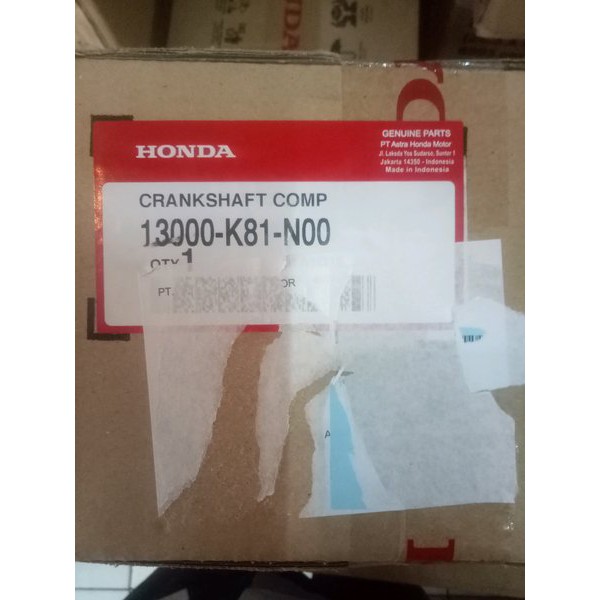 Bandul Stang Assy Crankshaft Beat ESP Fi 13000K81N00