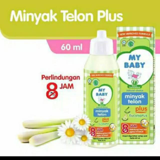 Mybaby Minyak telon plus 60ml 90ml 150ml