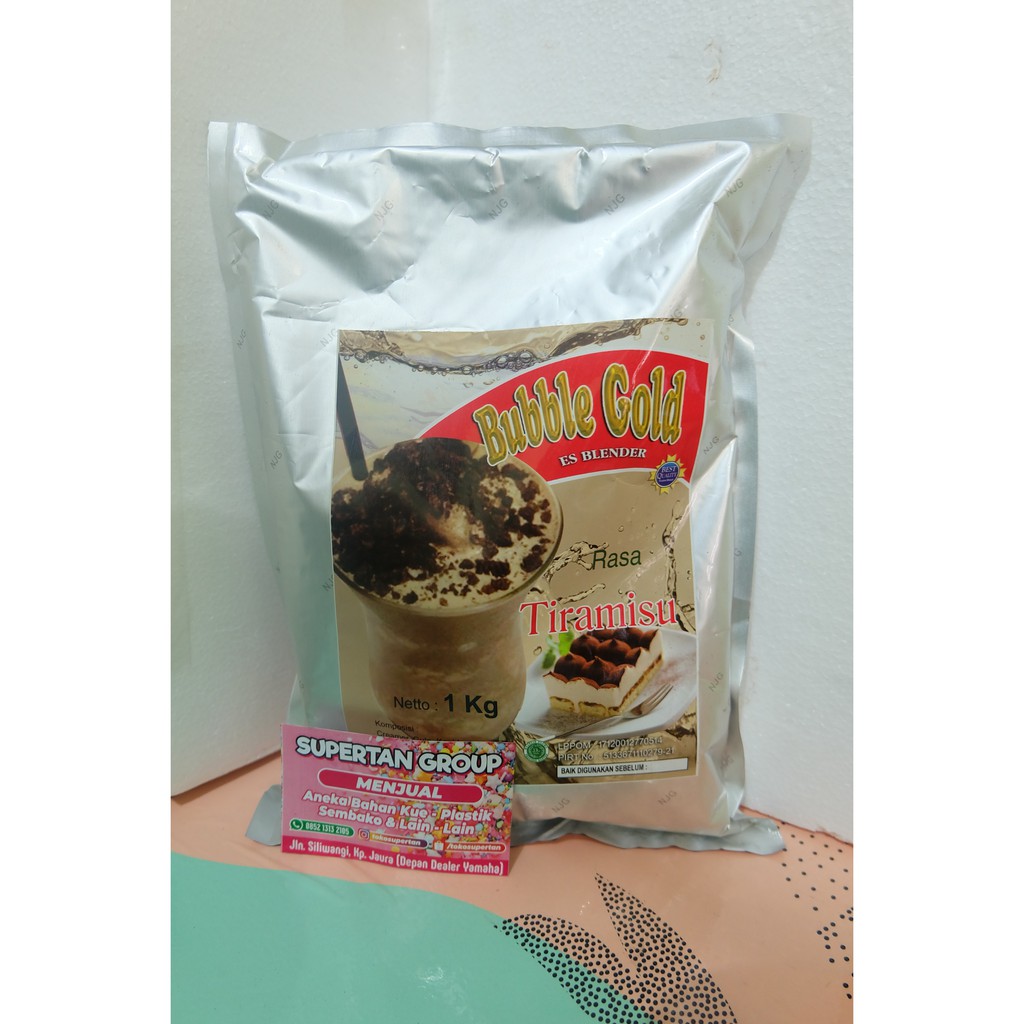 

BUBUK MINUMAN ANEKA RASA MEREK BUBLEGOLD @1KG