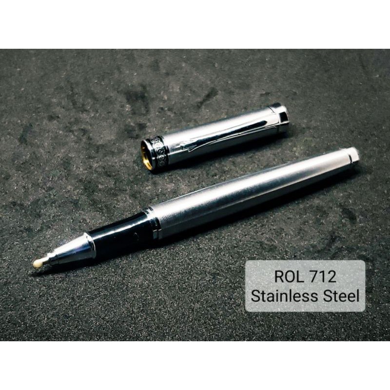 

Pen Metal eksklusif, Rollerball ROL 712, Bolpen Roller, Pulpen Promosi Grosir bisa Grafir Laser Logo