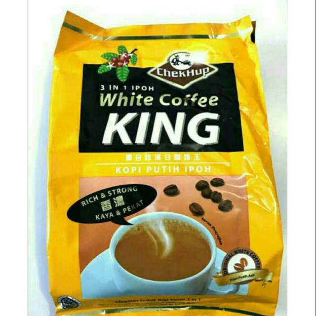 

CHEKHUP WHITE COFFEE KING 3IN1 IPOH - KOPI PUTIH IPOH - RICH & STRONG