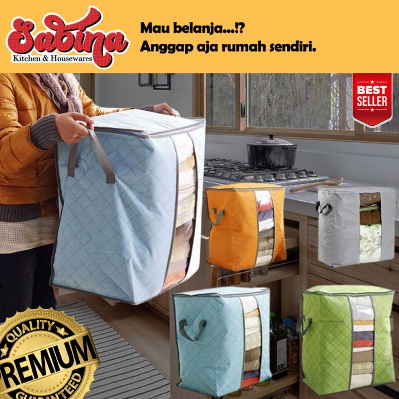 Kantong Organizer Serbaguna Penyimpanan Pakaian Loundry Fabric Storage