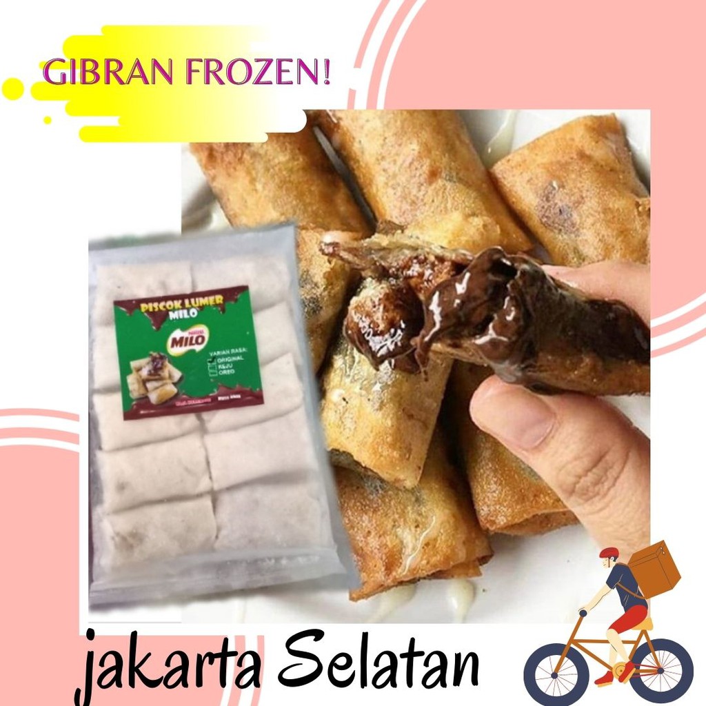 

Pisang Coklat Milo Piscok Milo Makanan Beku lainnya Cemilan Manis