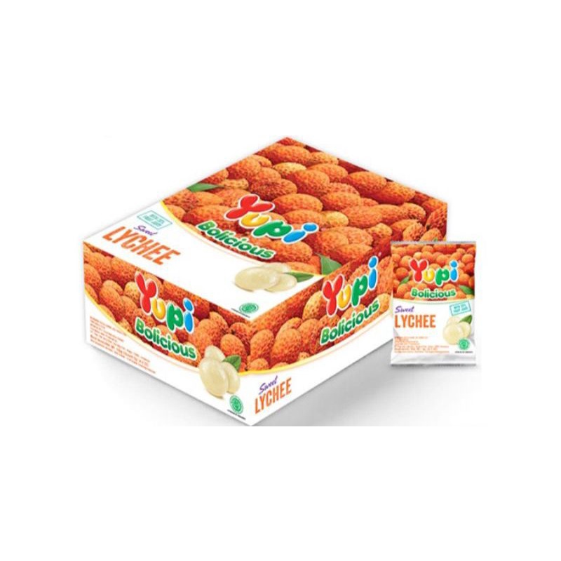 

Yupi Bolicius Leci Lychee Box 24 X 5 gr