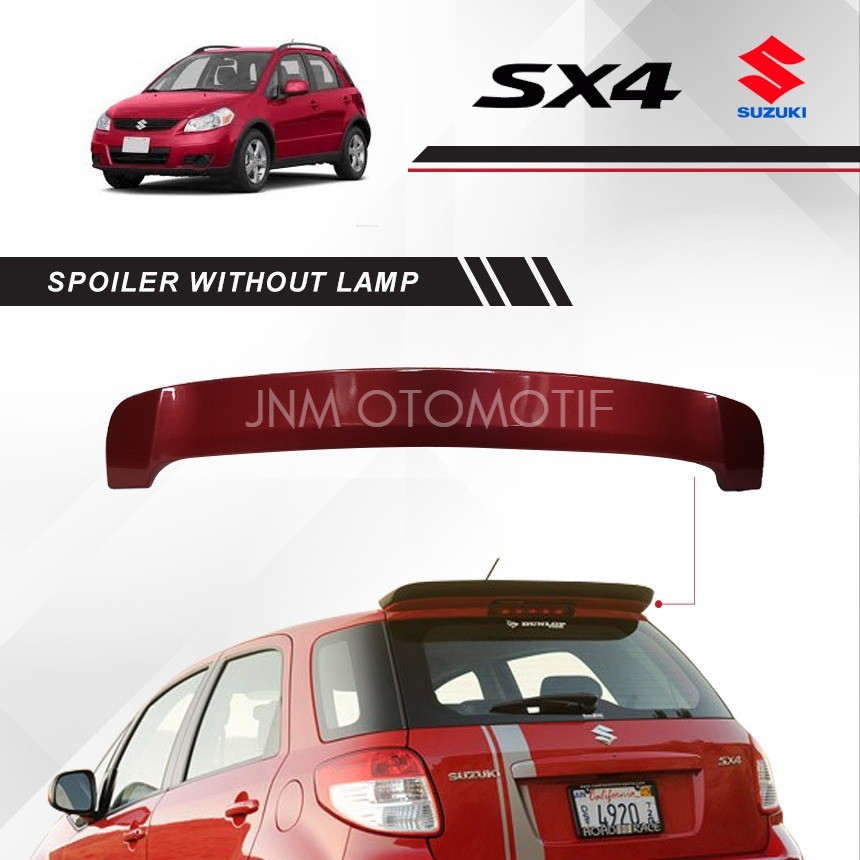 SPOILER SUZUKI SX4 TANPA LAMPU / SPOILER SX4 S CROSS WITHOUT LAMP