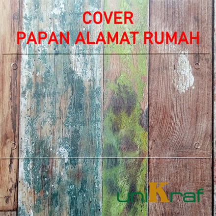 

Cover Papan Alamat & Nomor Rumah - Akrilik Clear