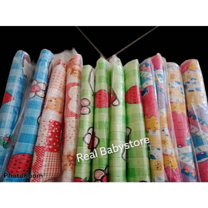 Perlak Bayi 70x60 cm, Perlak Ompol Bayi Mattress Protector Waterproff Motif