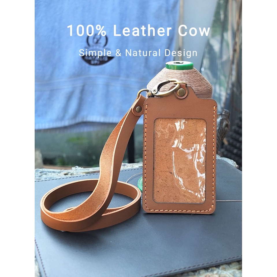 

ID CARD HOLDER / NAME TAG TERMURAH !! + TALI WARNA COKLAT