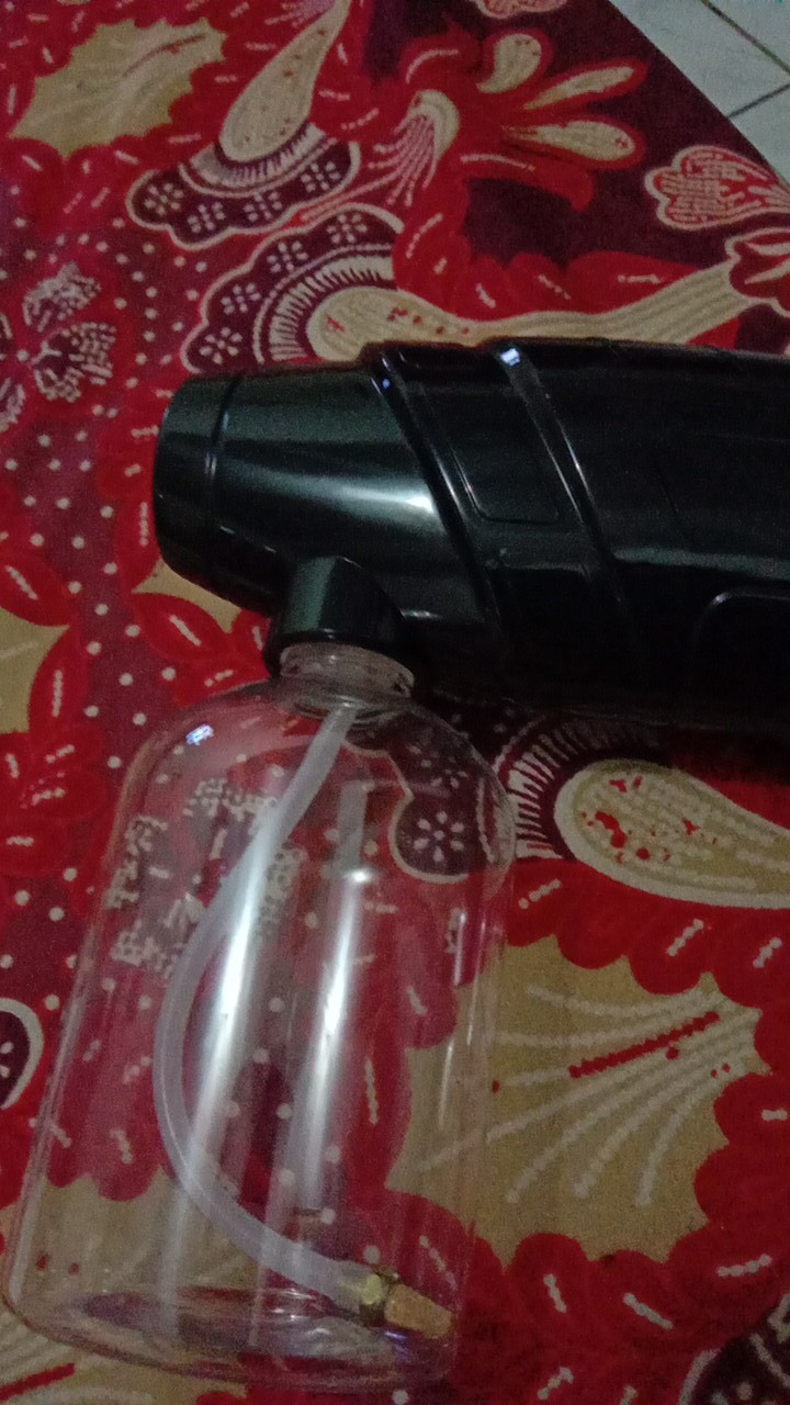 (ready Stock & Fast Shipping > 800ml Mesin Disinfektan Nano Spray Wireless Dengan Lampu Biru