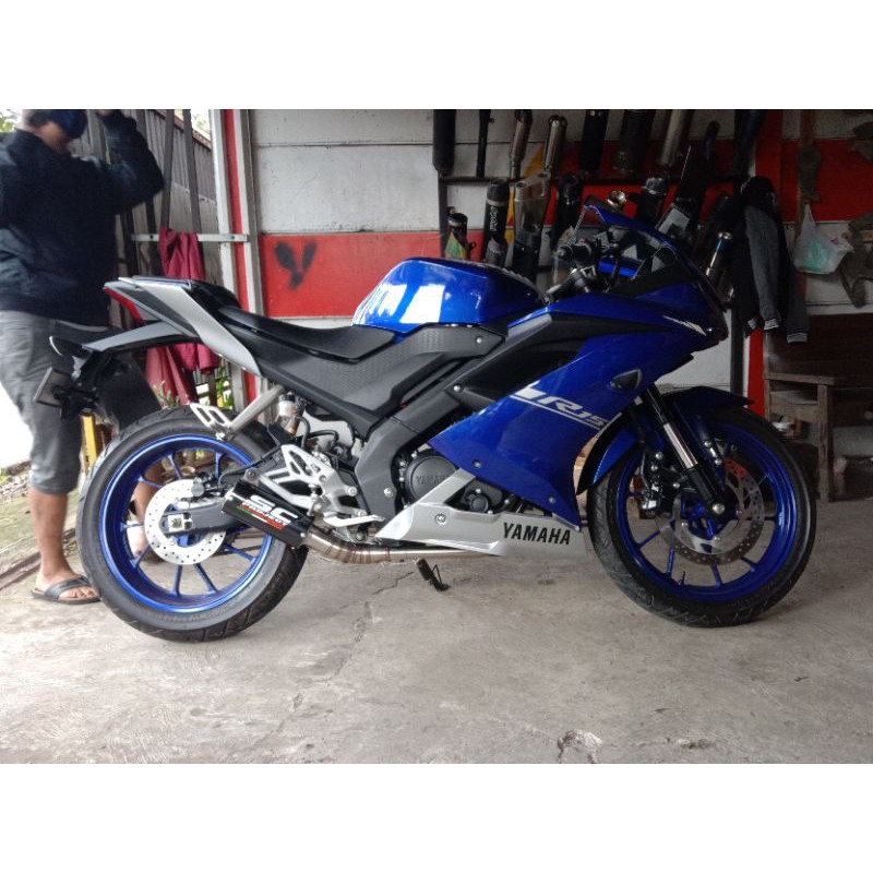 full set knalpot racing untuk R15 v3
