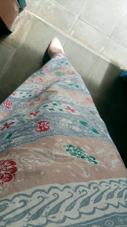 Gamis Batik Busui Friendly Katun Preloved For Charity