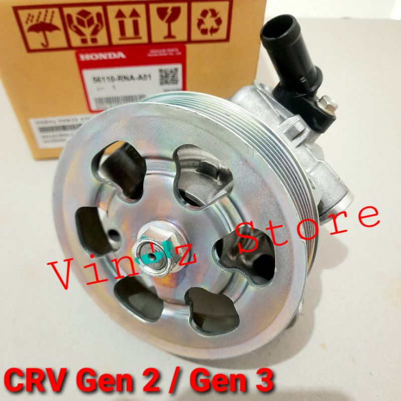 ORIGINAL POMPA POWER STEERING NEW CRV GEN 2 ALL NEW CRV GEN 3 2.0 2.4 2002-2011 ASLI